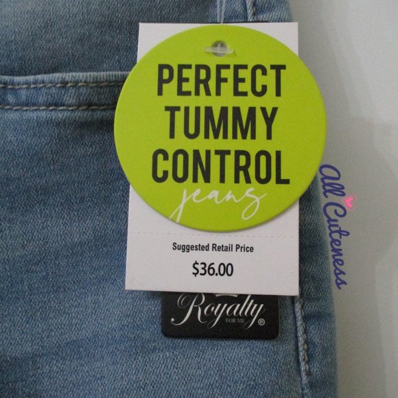 ROYALTY FOR ME Denim High Rise Skinny Jeans Size 6 - Picture 4 of 9